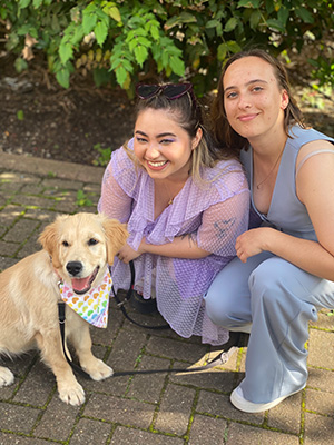 Myself, my wife Jas and baby Buffy on our wedding day. Buffy was 4 months old here.